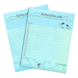 E. coli (Escherichia coli) To Do List and Lined Notepad (2-Pack)