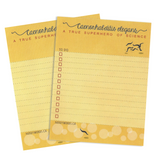Roundworm (Caenorhabditis elegans, C. elegans) To Do List and Lined Notepad (2-Pack)