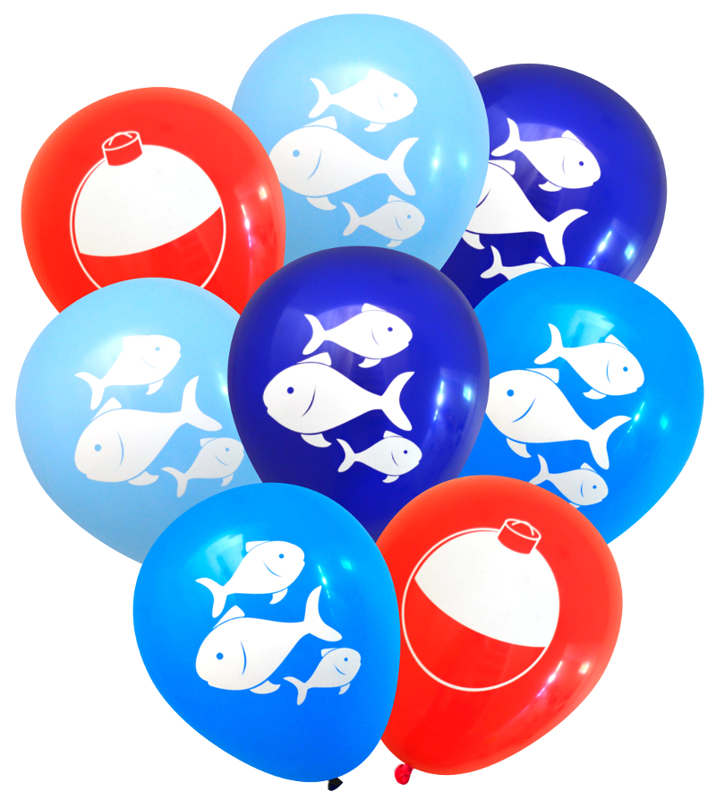 Fish and Bobber Balloons – Nerdy Words