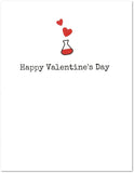 Melting Point Science Valentine's Day Card