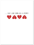 PCR of Love Valentine's Day/Anniversary/Love Card