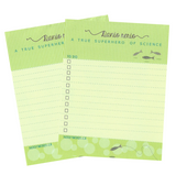 Zebrafish (Danio rerio) To Do List and Lined Notepad (2-Pack)