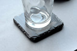 4 Pcs Slate Drink Coasters Engraved with Bunsen Burner & Vintage Chemistry Science Experiments by Nerdy Words teacher professor present scientist chemist physicist physics biology biologist university PhD MsC medical school pharmacist pharmacy grad graduate school high elementary prof chemical engineer periodic table old fashioned college mature party fancy
