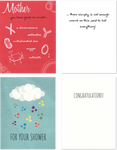 Science Themed Greeting Cards, Assorted Occasions (Set of 10) 
