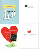 Science Themed Greeting Cards, Assorted Occasions (Set of 10) 