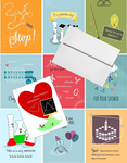 Science Themed Greeting Cards, Assorted Occasions (Set of 10) 