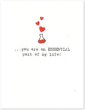 Amino Acid Science Valentine's Day Card