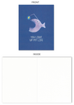 Angler Fish Valentine's Day/Love Card