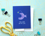 Angler Fish Valentine's Day/Love Card