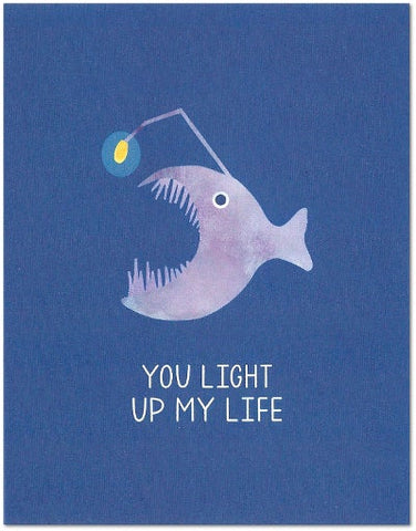 Angler Fish Valentine's Day/Love Card