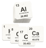 Periodic Table of Elements Disposable Paper Coasters (20 pcs) 