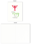 Going "Cray" This Holiday Christmas Card