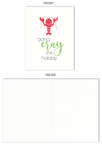 Going "Cray" This Holiday Christmas Card