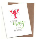 Going "Cray" This Holiday Christmas Card