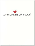 Dolly The Sheep Clone Science Valentine's Day/Anniversary Card