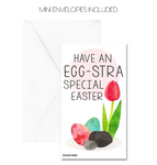 Mini Easter Gift Tags (Set of 24, Wallet-Sized Cards and Envelopes) for Family Friends and Classroom Handouts 