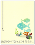 Fishing Theme Father's Day Card