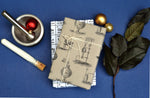 Chemistry/Science-Themed Roll of Gift Wrap  (Vintage Chemistry Experiments, Folded Flat 24" x 72")