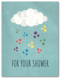H2O Molecule Baby/Wedding Shower Card