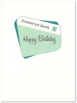 Javascript Computer Birthday Card