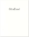 Kelvin Scale Get Well Soon Science Card