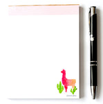 Llama to Do List and Lined Notepad (2-Pack)