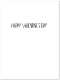 I Luv Ur Face Conversation Heart Millennial Valentine's Day/Love Card
