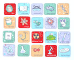 Science Lab Memory Matching Game by Petri & Pulp