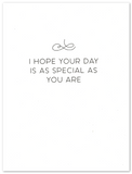 Eucalyptus Greenery Hexagonal Wreath Navy Mother's Day Card