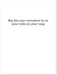 Peer Review Funny Science Birthday Card