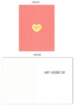 Ride or Die Conversation Heart Millennial Valentine's Day Card