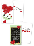 Mini Science Valentines (Set of 24, Wallet-Sized) for Valentine's Day 
