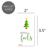 24 Funny Holiday Tags for Millennials (Wallet-Sized Cards) Plus Envelopes – Yaaasss Christmas, Let’s Get Lit, All The Feels, Squad Goals, Going Cray, Spill The Tea, Be Extra, Salty 