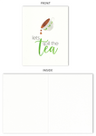 Lets Spill The Tea Christmas Card (Set of 10)