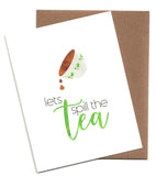 Lets Spill The Tea Christmas Card (Set of 10)